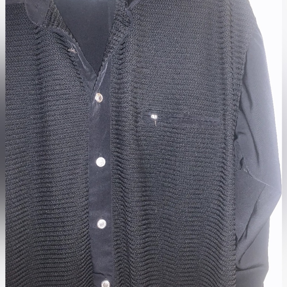 Mens Textured long sleeve shirt - Picture 5 of 6